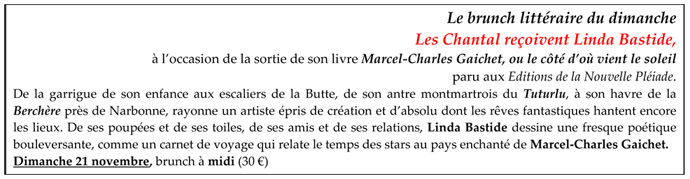 brunch littéraire